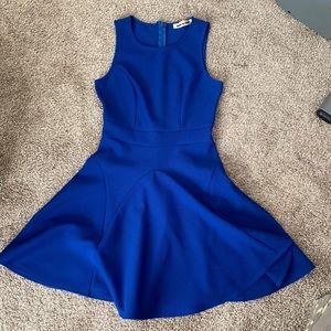 EUC Blue Fit & Flair Dress